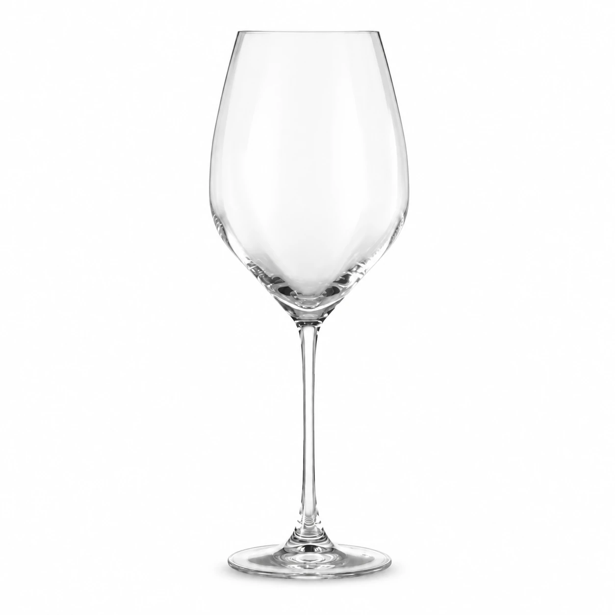 Clear Stem Tall Wine Glass 620 ml