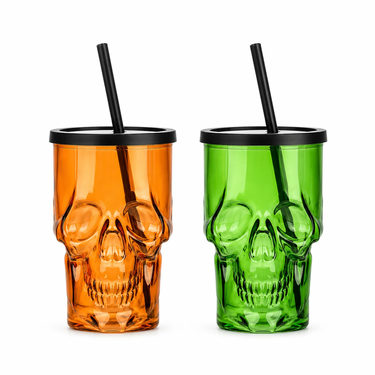 Skull Tumbler Set