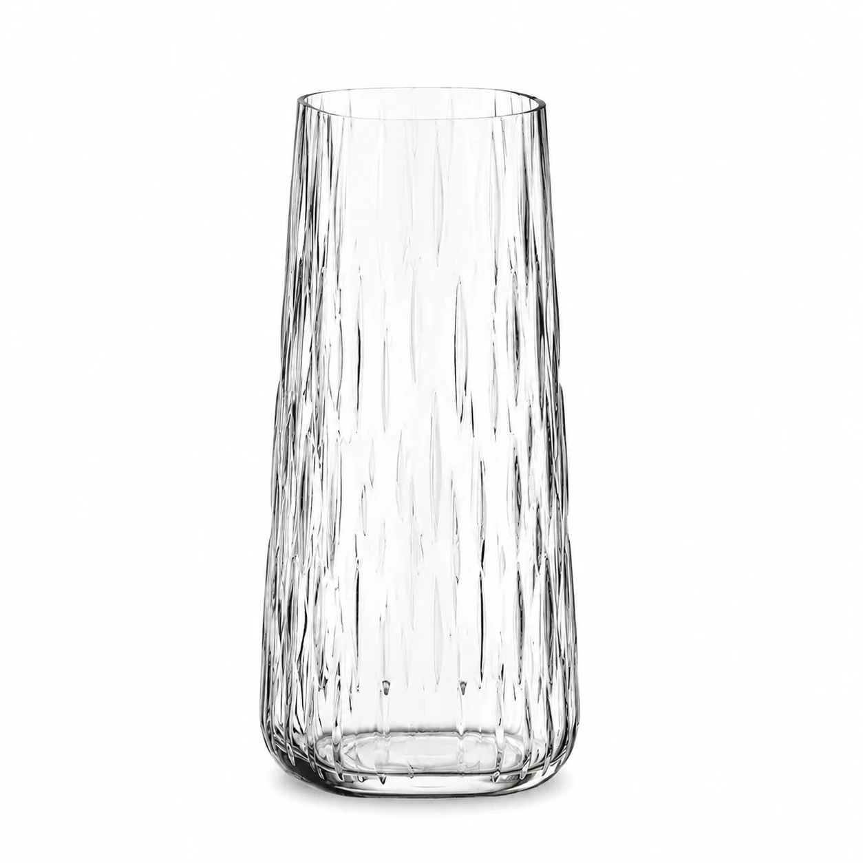 Tall Fluted Vase