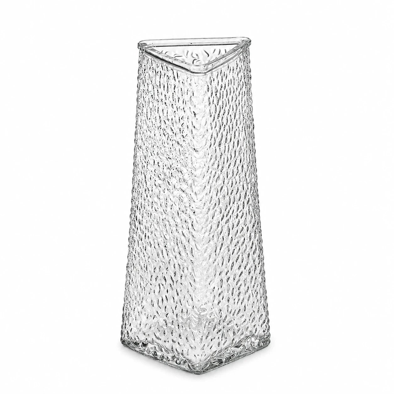 Triangle Glass Vase
